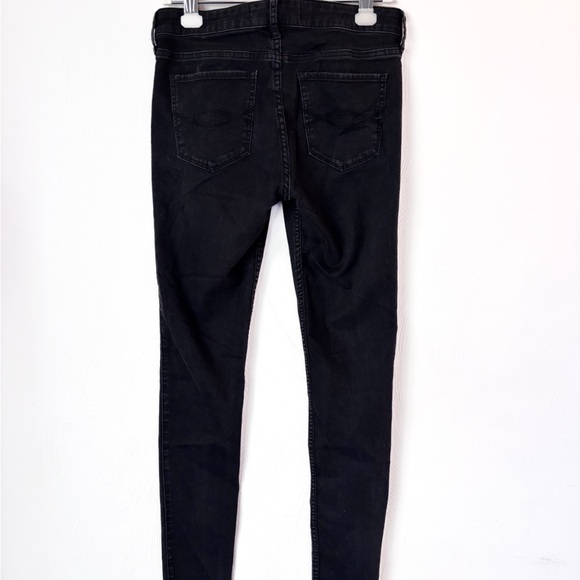 Abercrombie & Fitch Super Skinny Jeans Dark Wash Size 6 Long - Picture 3 of 3